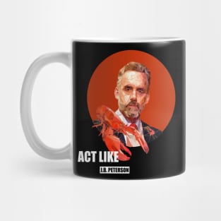 Jordan Peterson with Lobster Mug